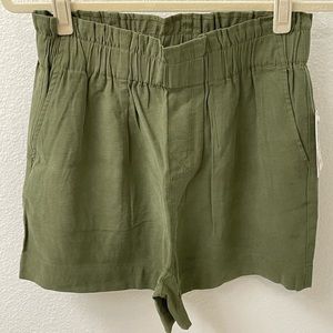 Mauby Mossy Green Shorts